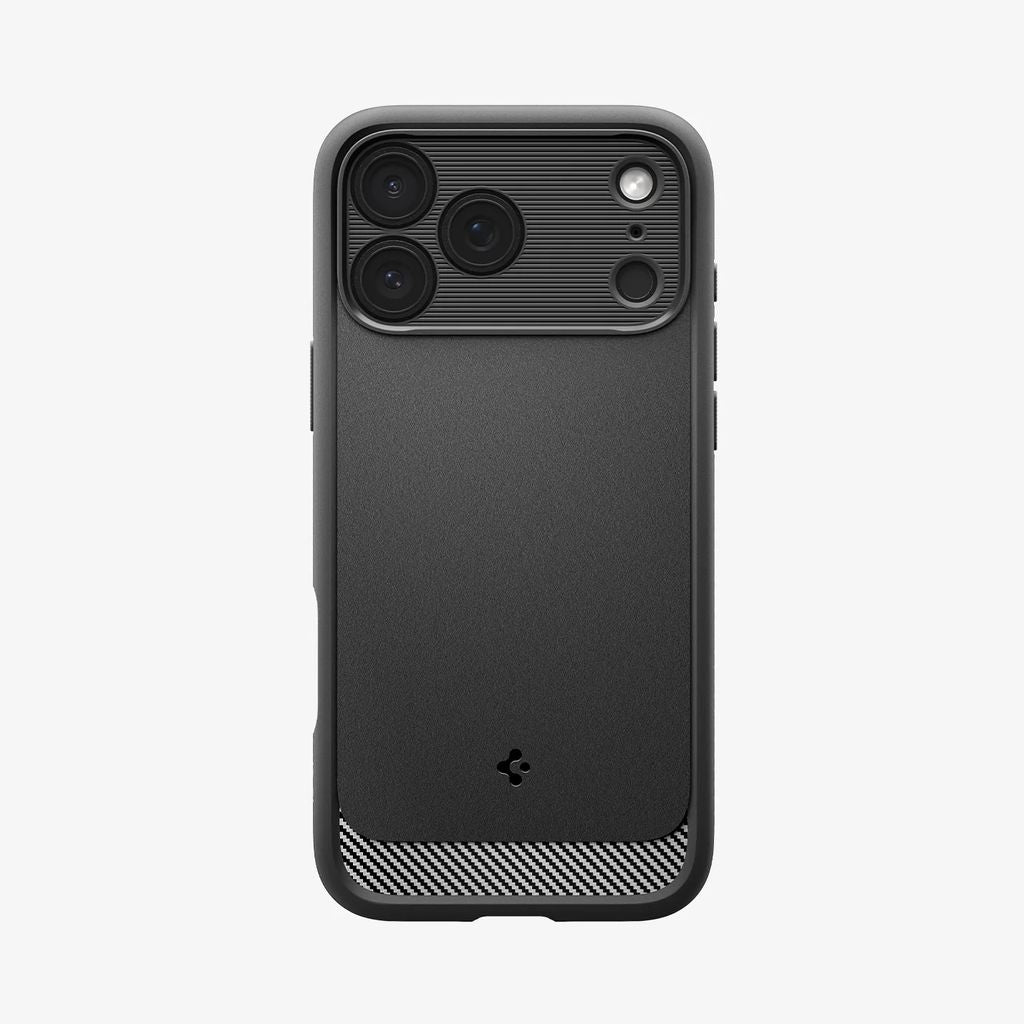 Spigen iPhone 17 Pro Max Rugged Armor MagFit Case - Matte Black