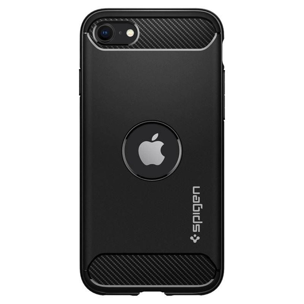 Spigen iPhone SE 2020 / 2022 Rugged Armor Cover - Black