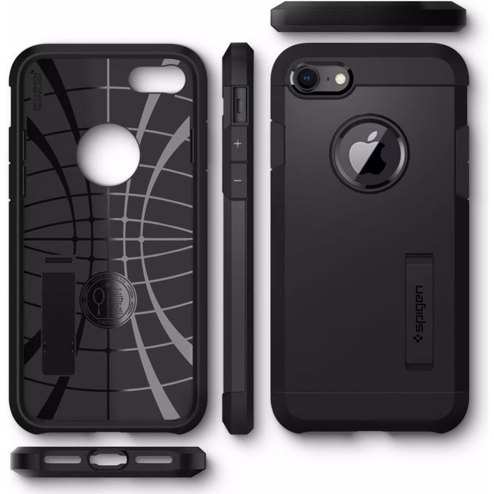 Spigen iPhone SE 2020/ 2022 Tough Armor Cover - Black