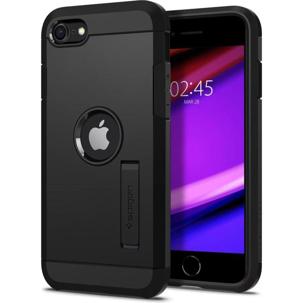 Spigen iPhone SE 2020/ 2022 Tough Armor Cover - Black