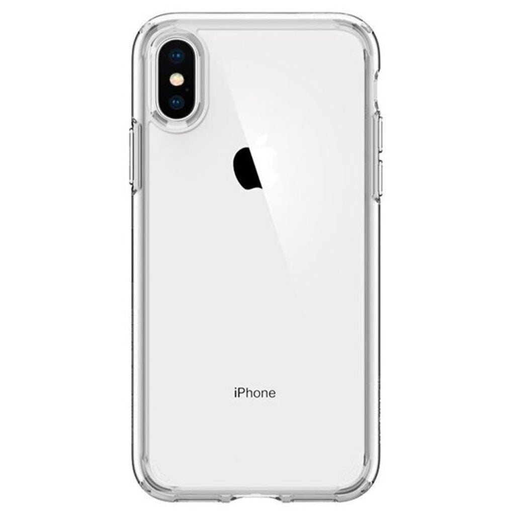 Spigen iPhone X/XS Ultra Hybrid Case - Crystal Clear