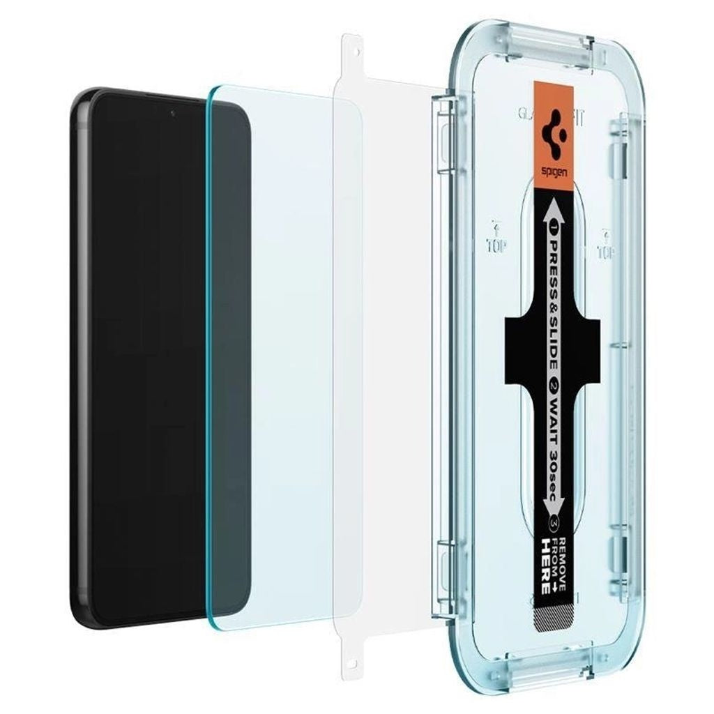 Spingen Samsung Galaxy S22 Plus screen protector in tempered glass Glas.Tr "Ez Fit", 2-pack