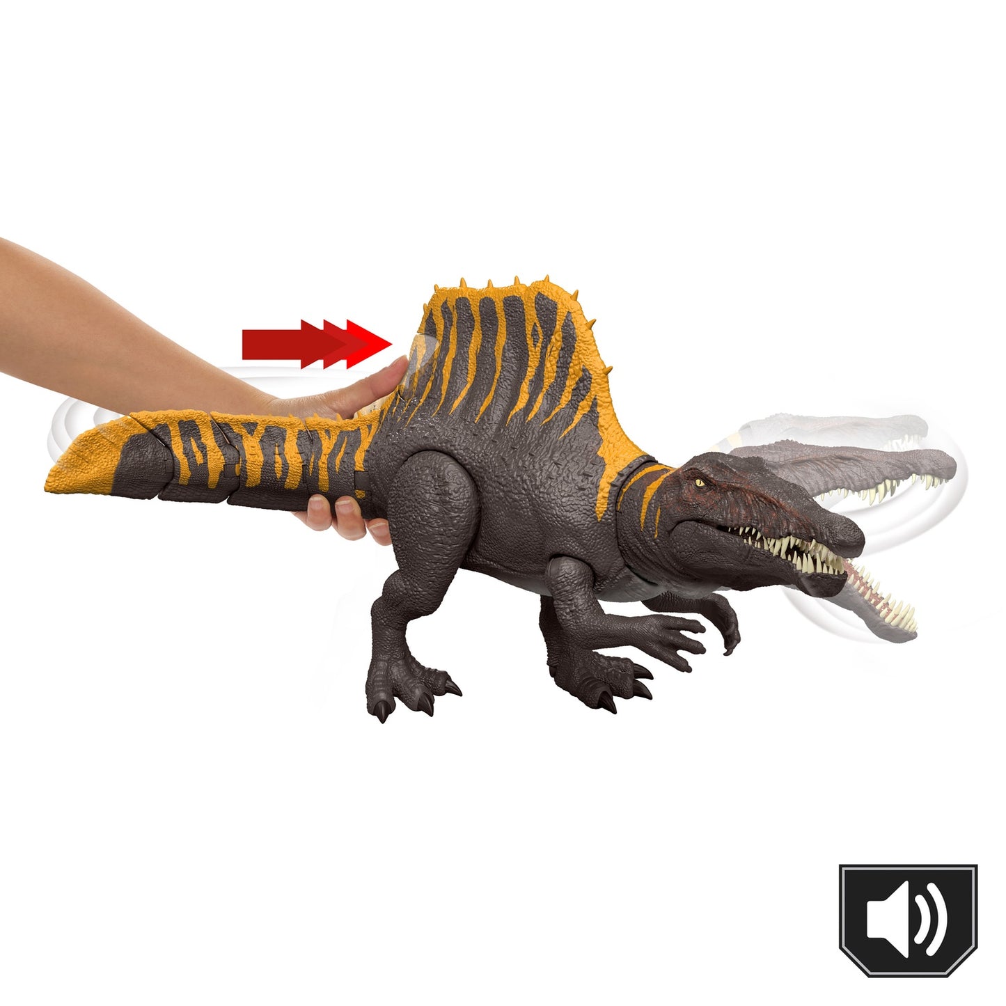 Spinosaurus Dinosaur Toy with Sound and Battle Moves