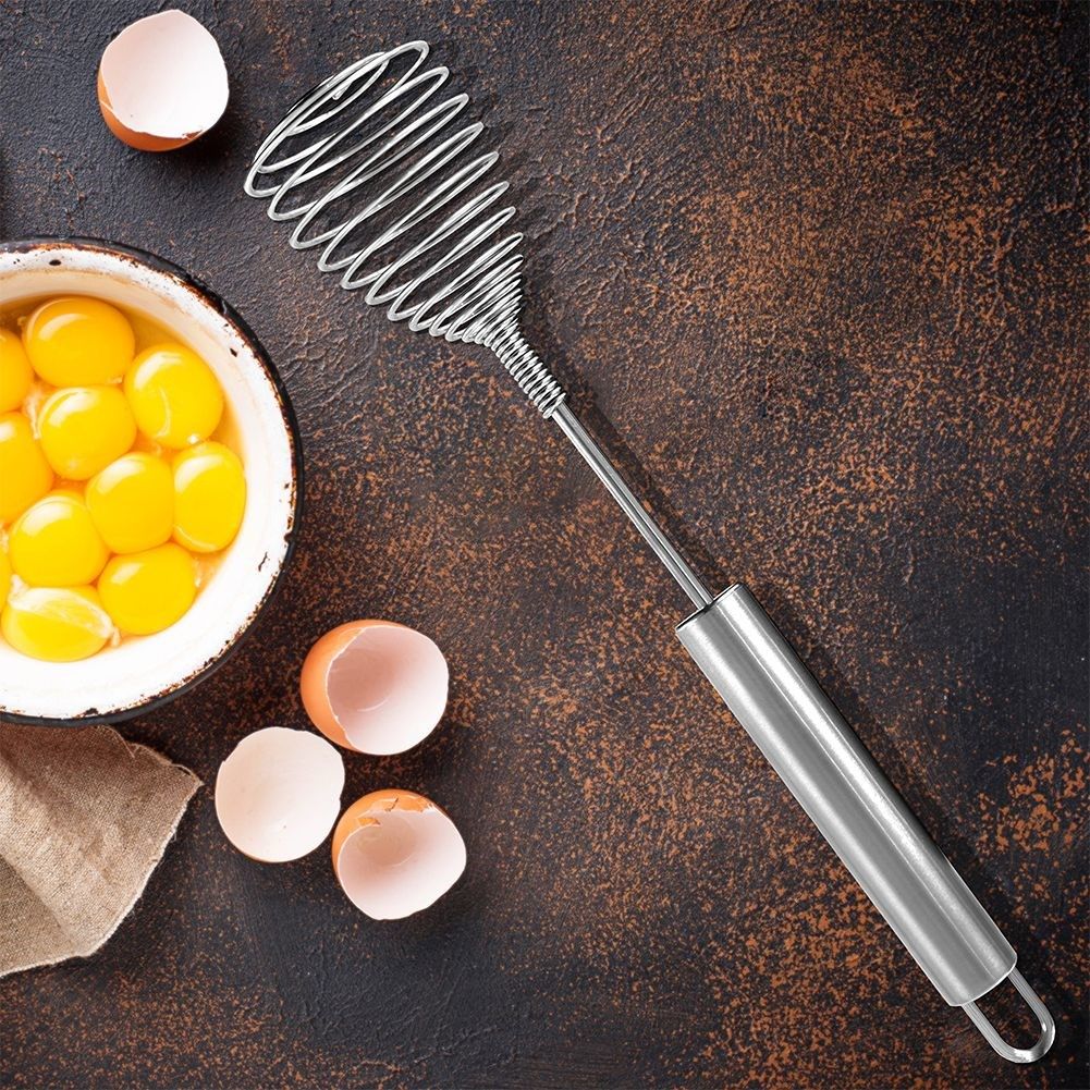 Spiral Whisk in Stainless Steel - Dishwasher Safe Quality