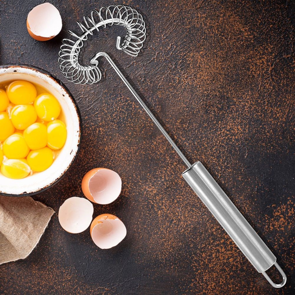 Spiral steel whisk 26 cm