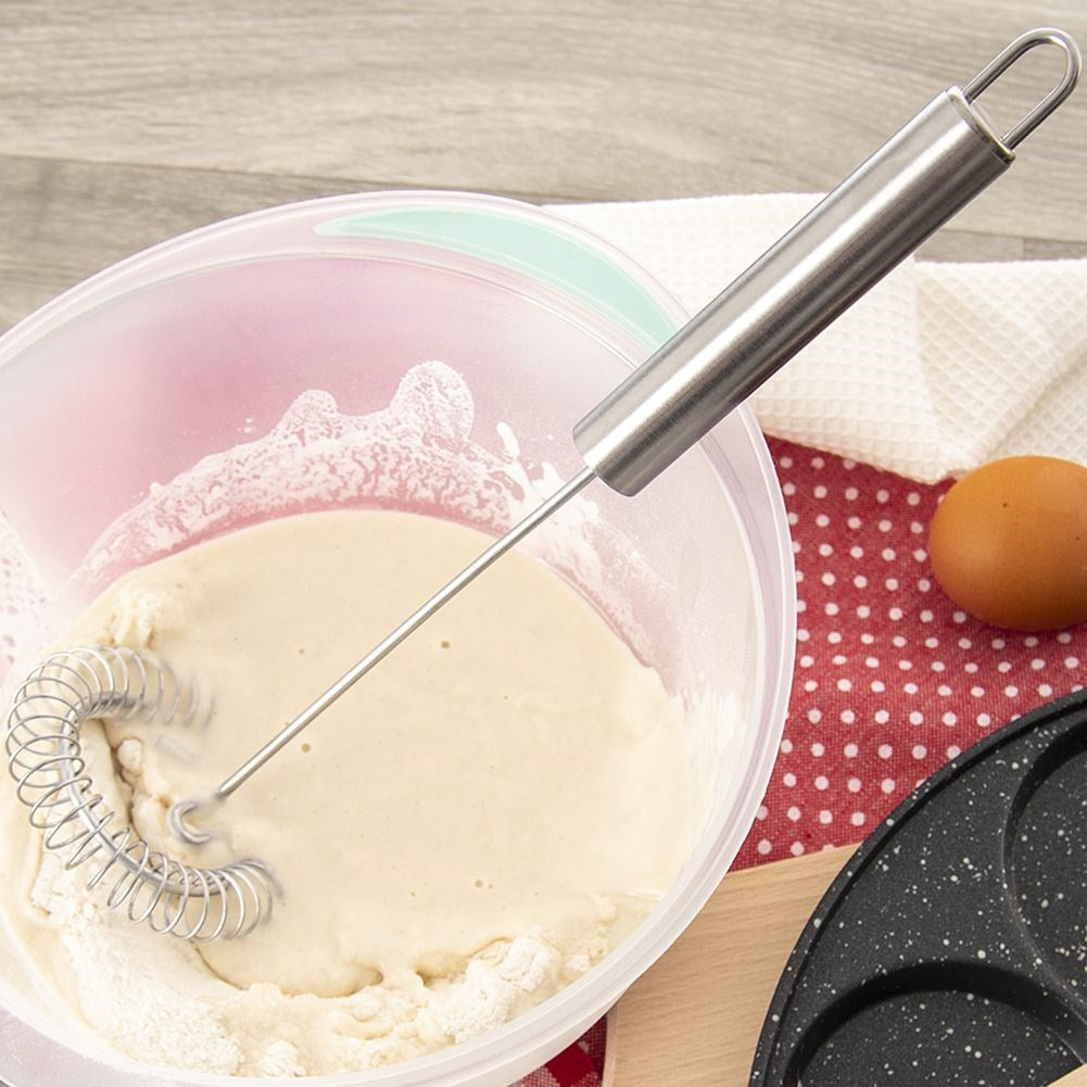 Spiral steel whisk 26 cm