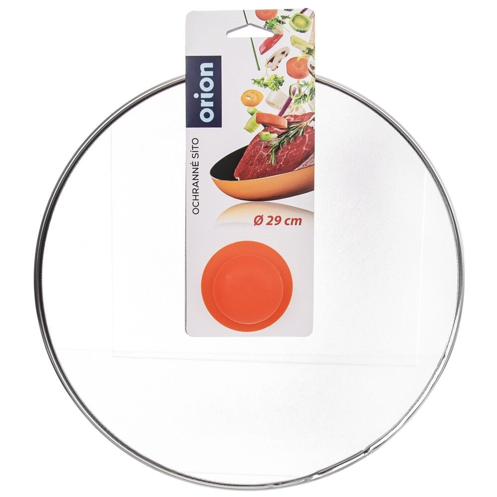 Splash guard and strainer for frying pan, practical and multifunctional