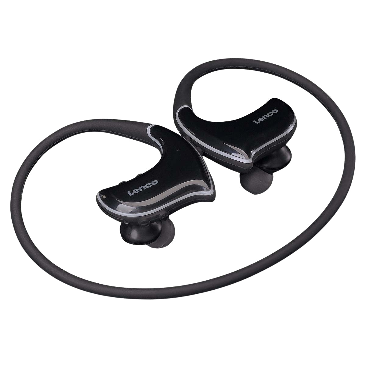 Splashproof Sport Bluetooth® headphone and MP3 player in-1