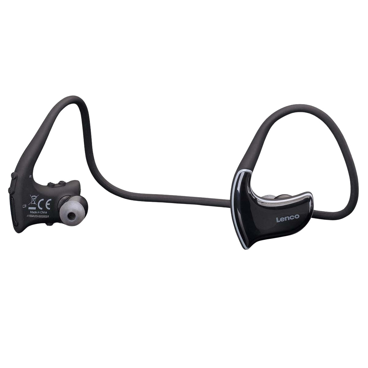 Splashproof Sport Bluetooth® headphone and MP3 player in-1