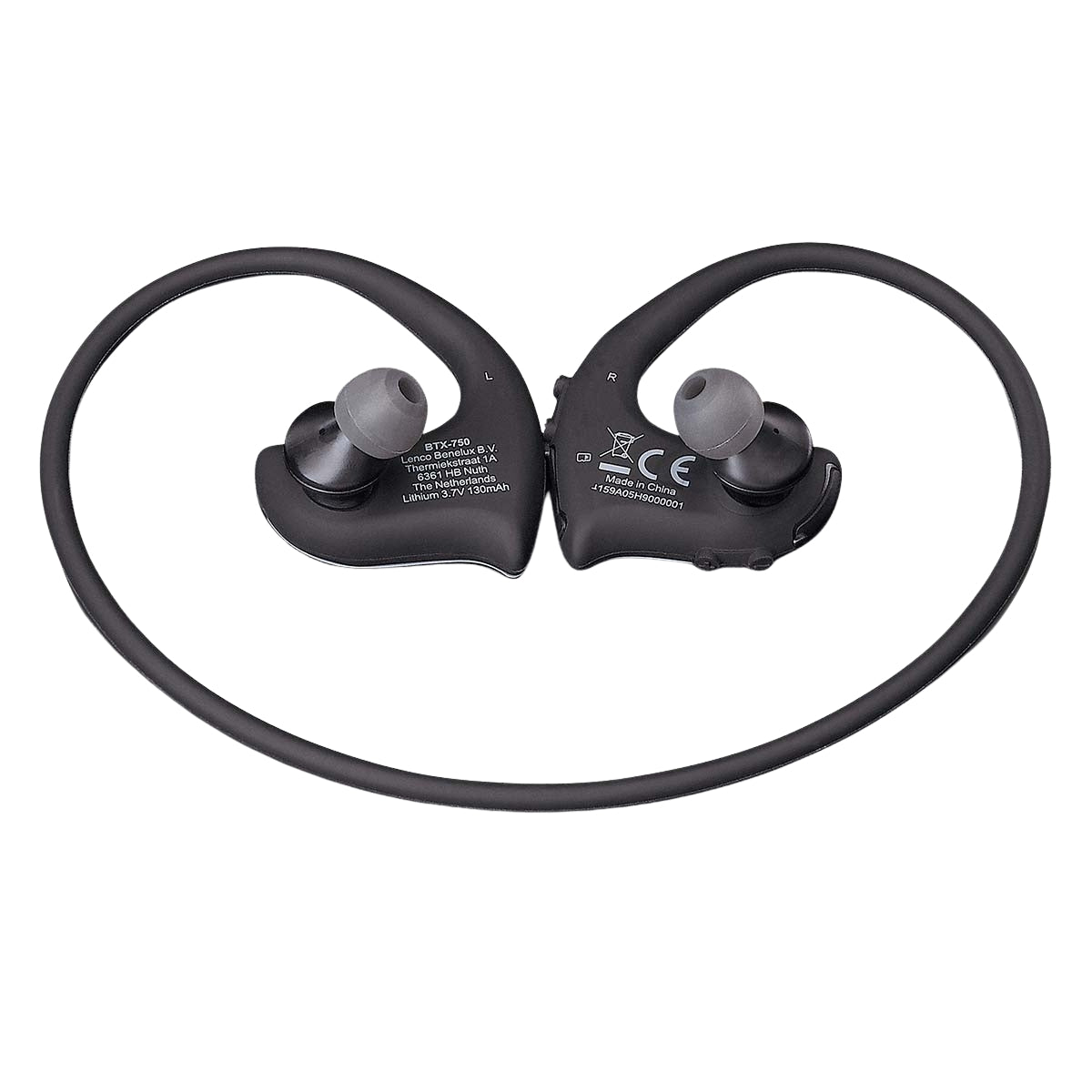 Splashproof Sport Bluetooth® headphone and MP3 player in-1