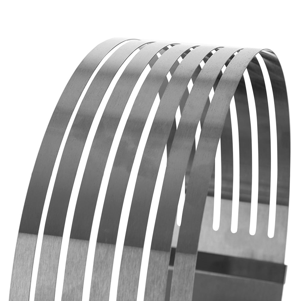 Sponge cake cutting hoop, adjustable, steel, 7-layer, 24-30 cm