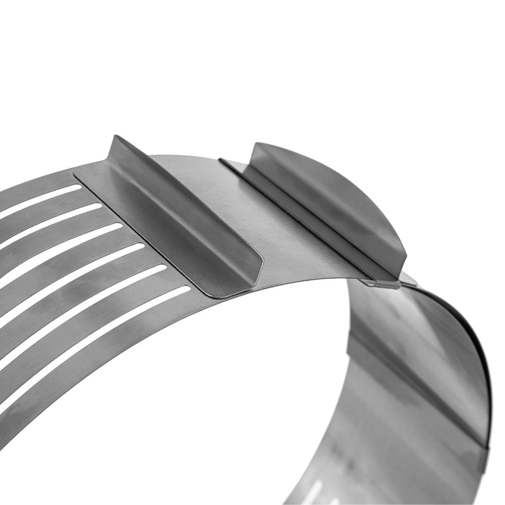 Sponge cake cutting hoop, adjustable, steel, 7-layer, 24-30 cm