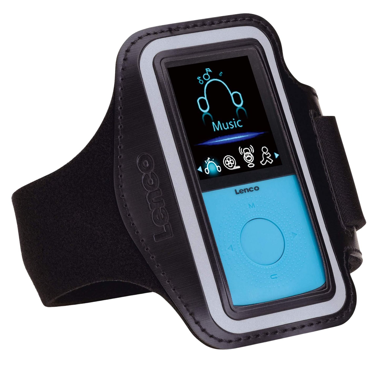 Sport MP3 Player with Pedometer, Earbuds, Wristband
