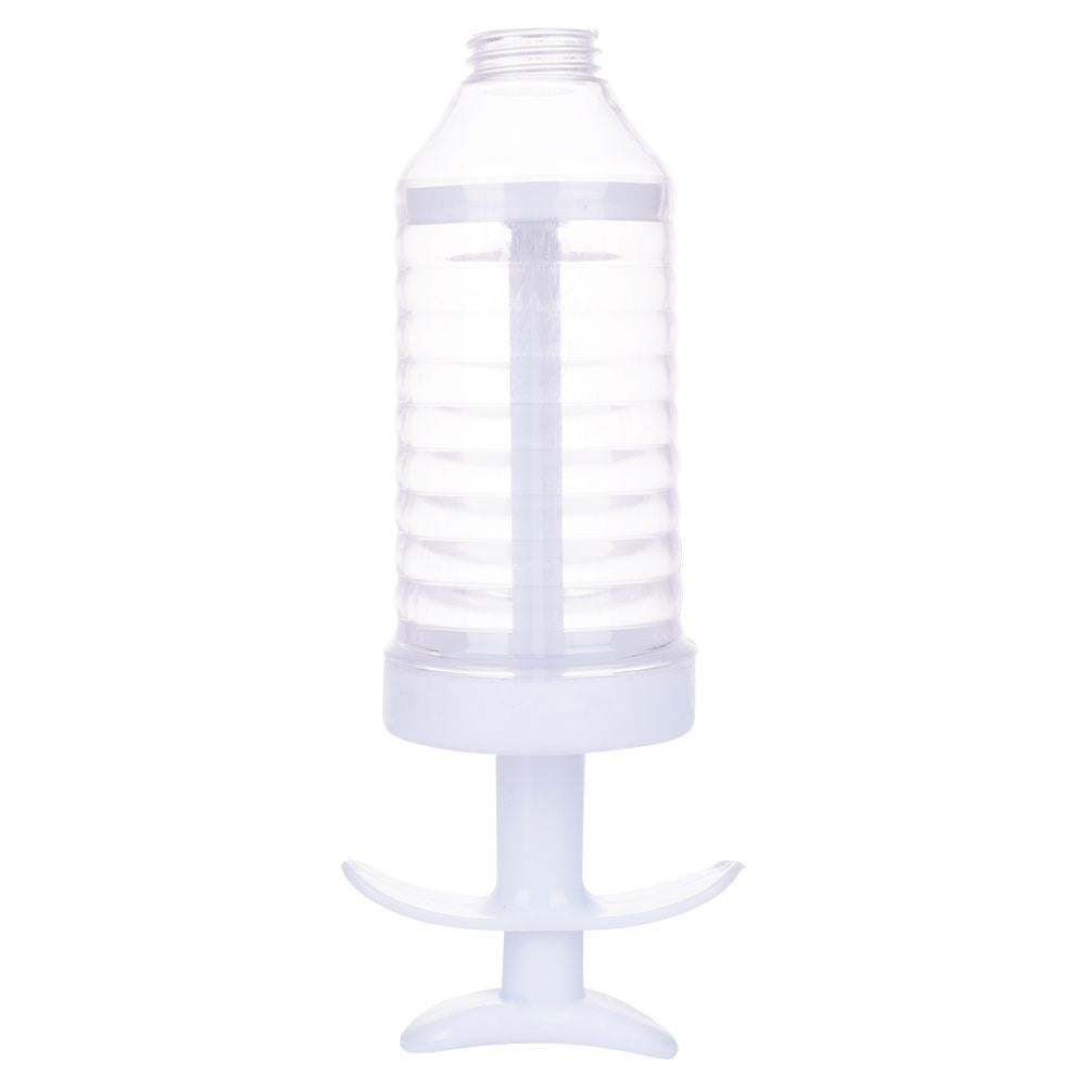 Sprayer with replaceable nozzles for decoration and filling