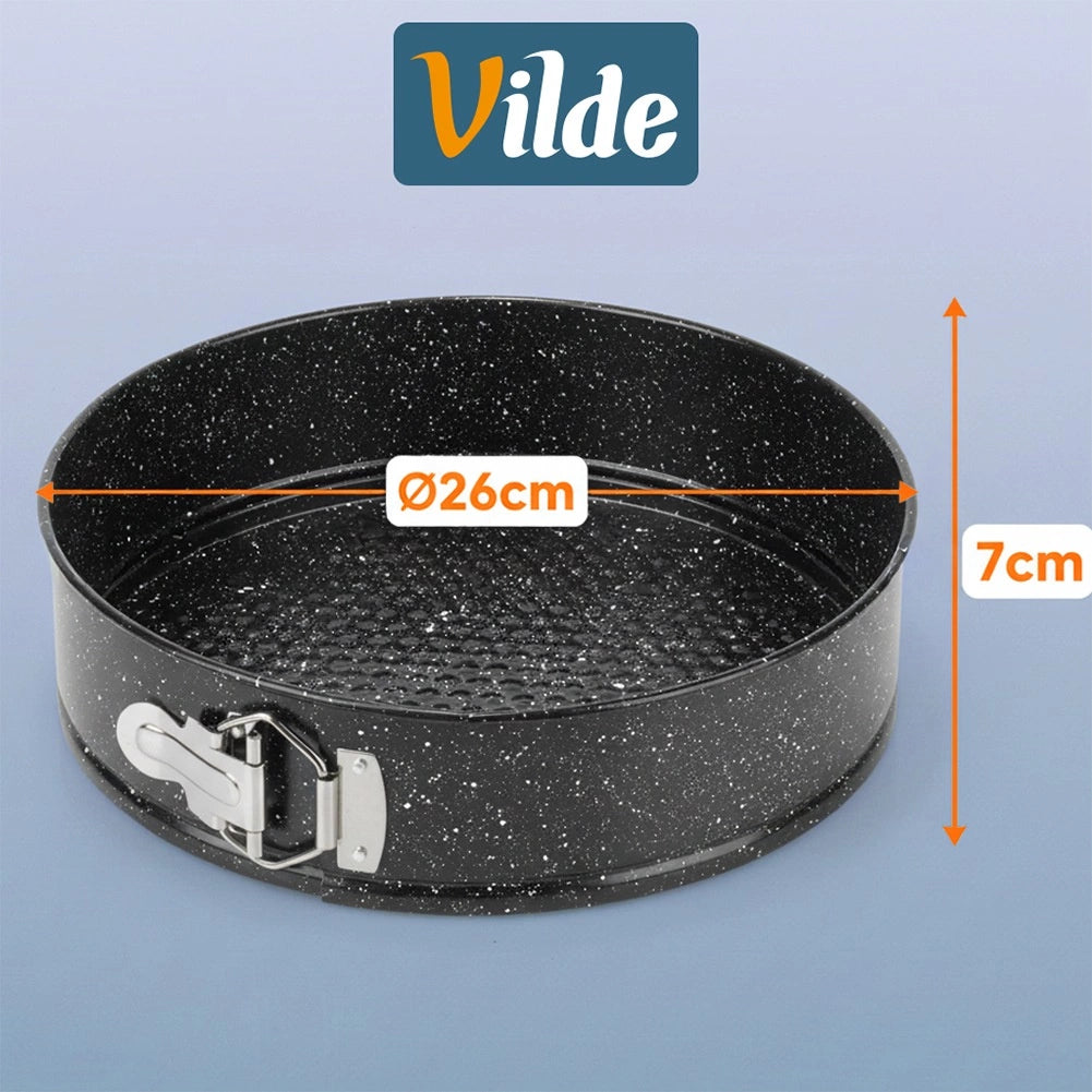 Springform Pan with Lid, 26 cm – Granite Coated