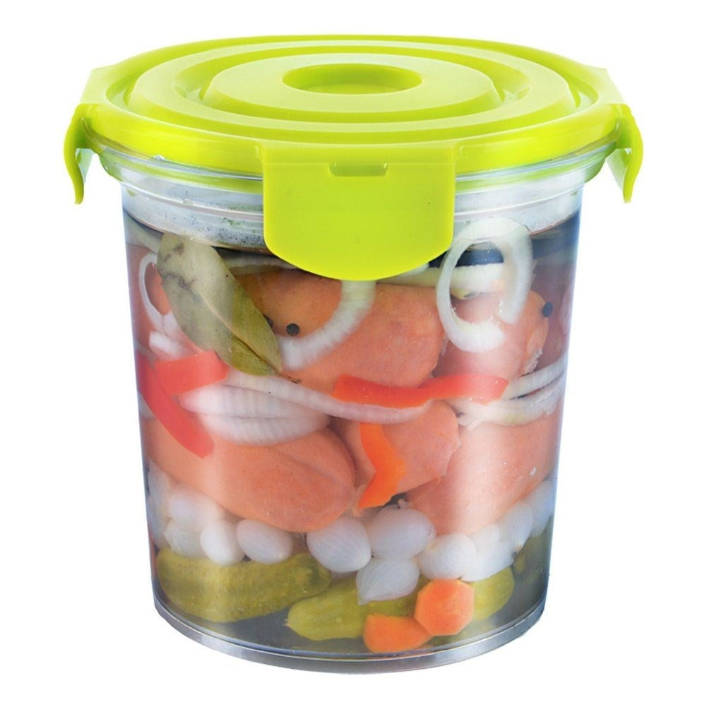 Spring lid Marinating container for Perfect Marinating