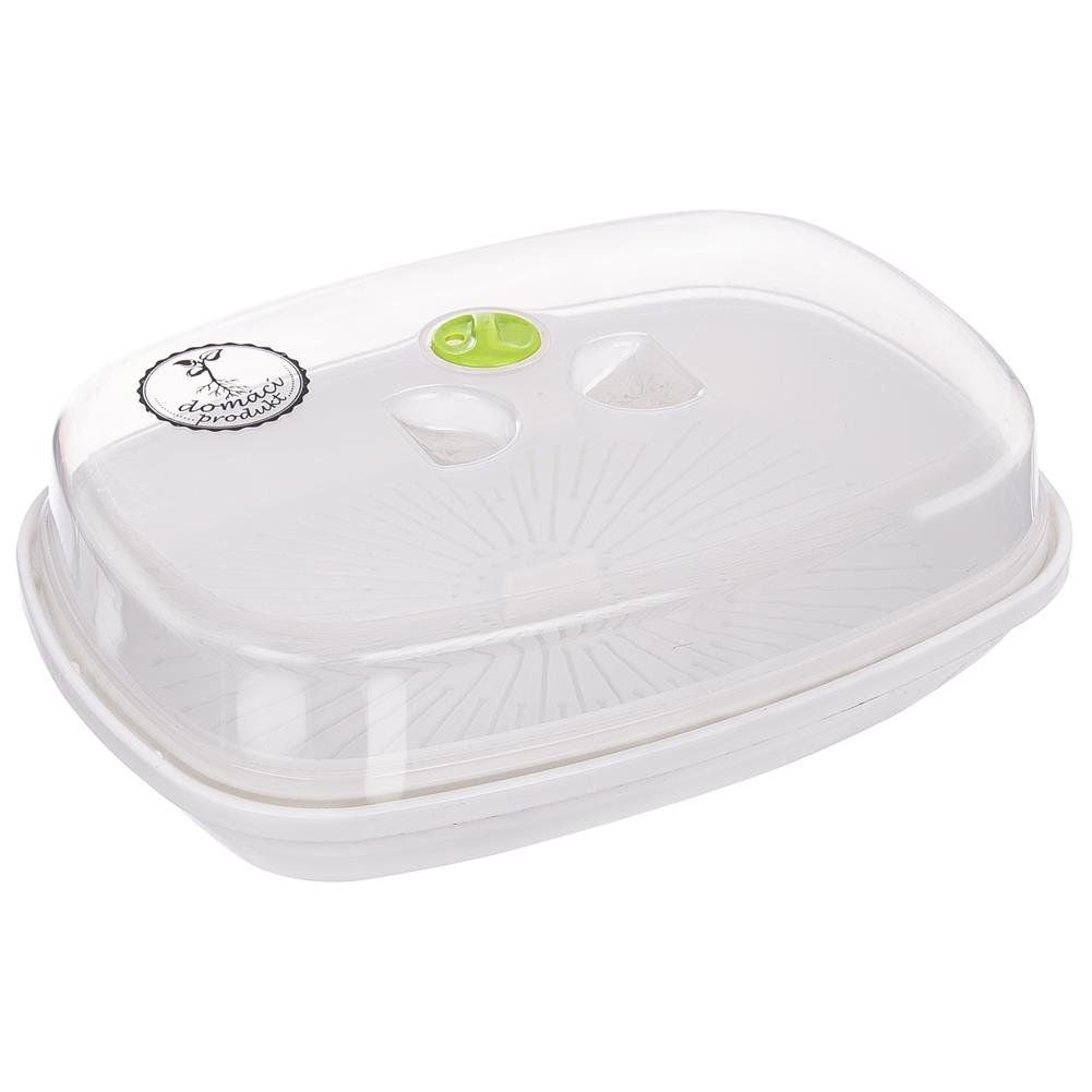 Sprout container with strainer and lid in high-quality plastic