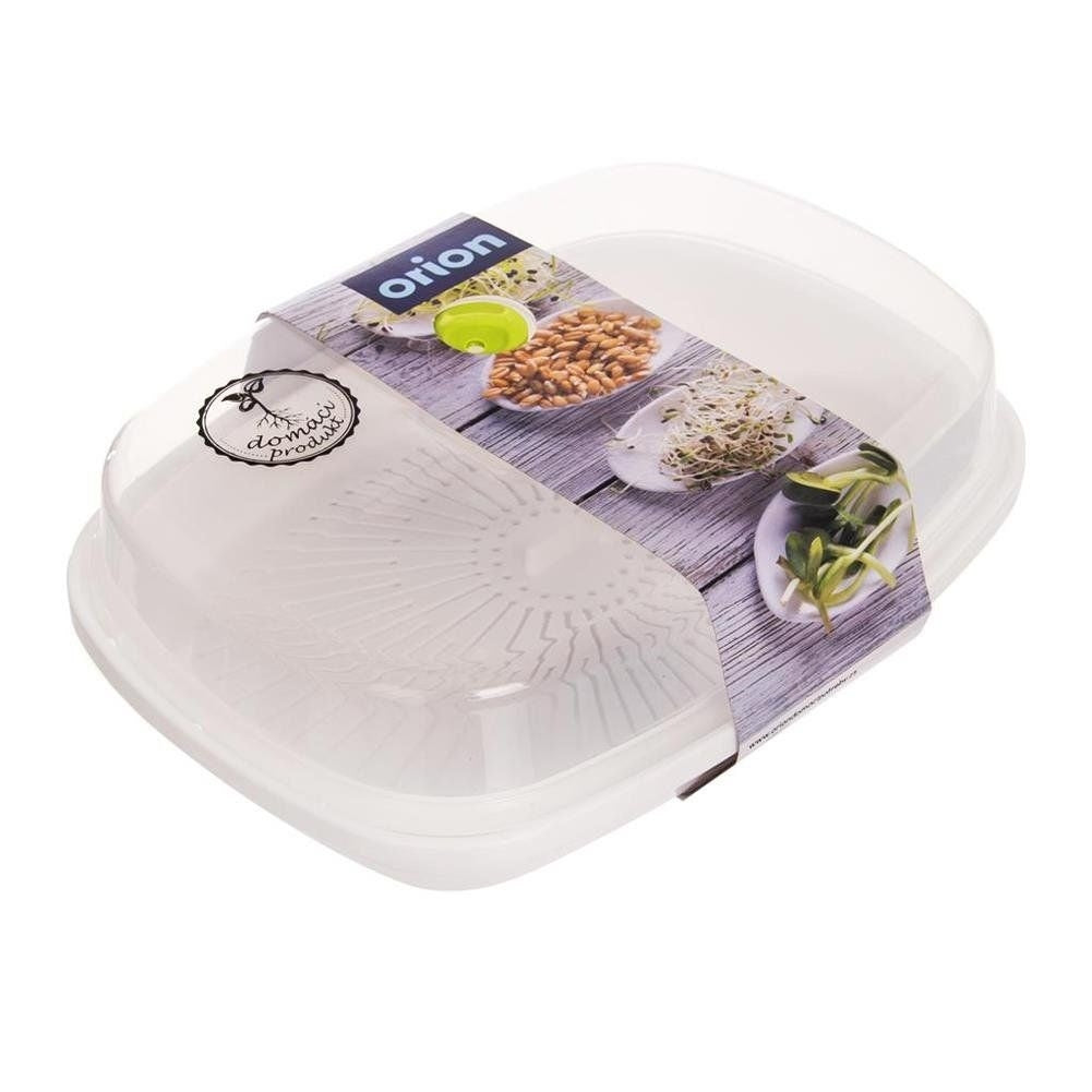 Sprout container with strainer and lid in high-quality plastic