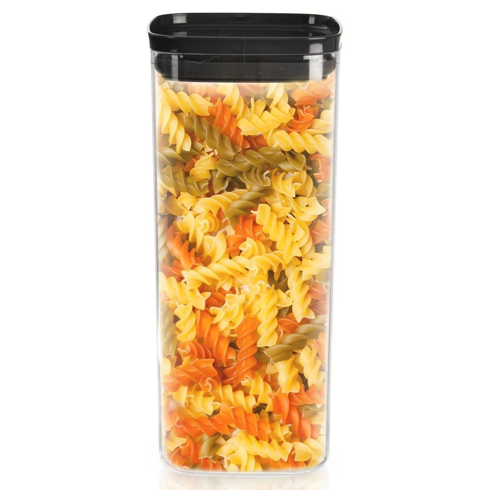 Square 1.4L container with silicone gasket for pasta