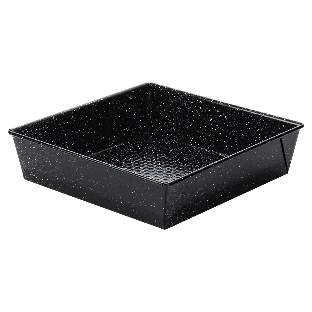 Square Carbon Steel Baking Pan, Non-Stick, 24x24x6 cm