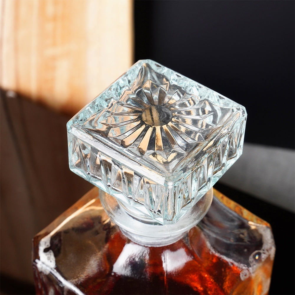 Square carafe with cork - Perfect for all drinks