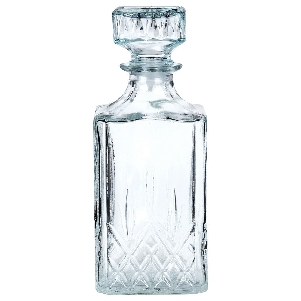 Square carafe with cork - Perfect for all drinks