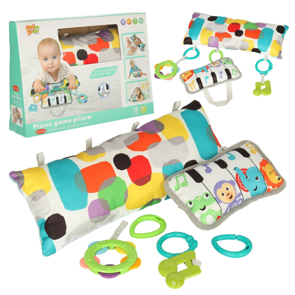 Stability mat with rattles