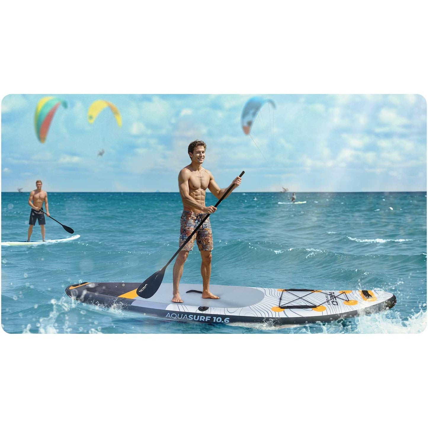 Stabilizing fin for SUP board - Black