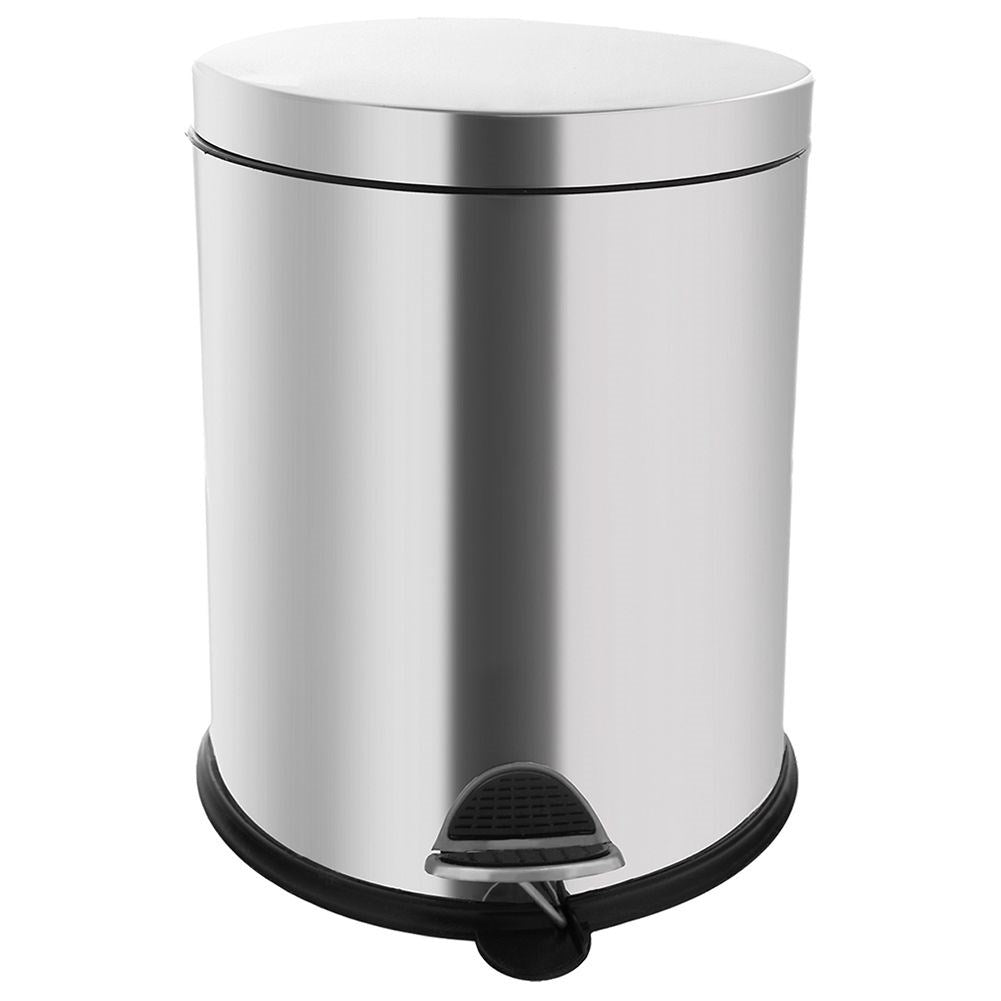 Stainless 14L Dustbin with Pedal and Removable Container