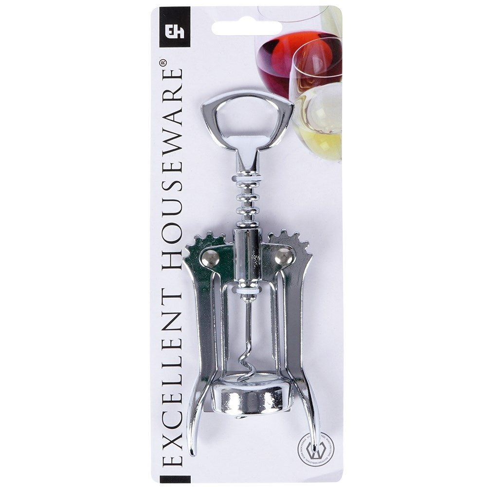 Stainless Corkscrew for Fast and Safe Wine Opening
