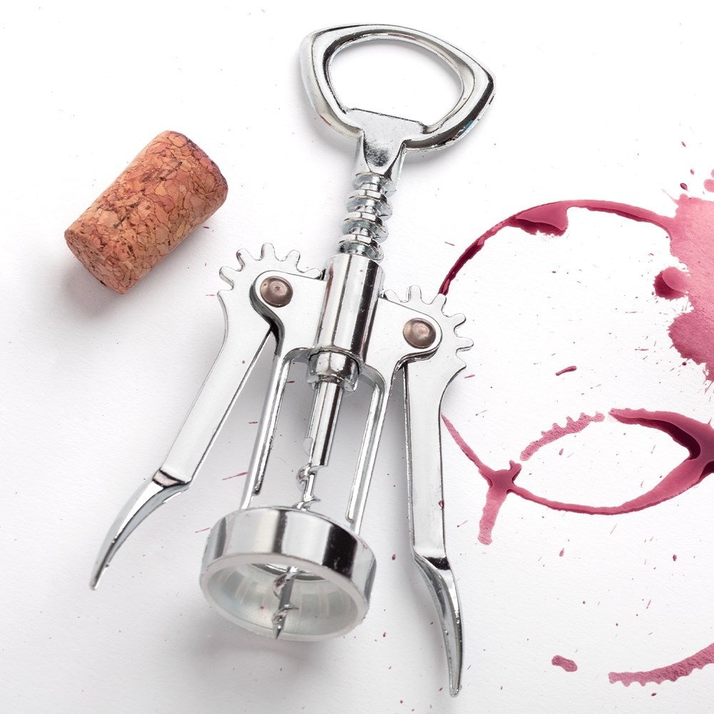 Stainless Corkscrew for Fast and Safe Wine Opening