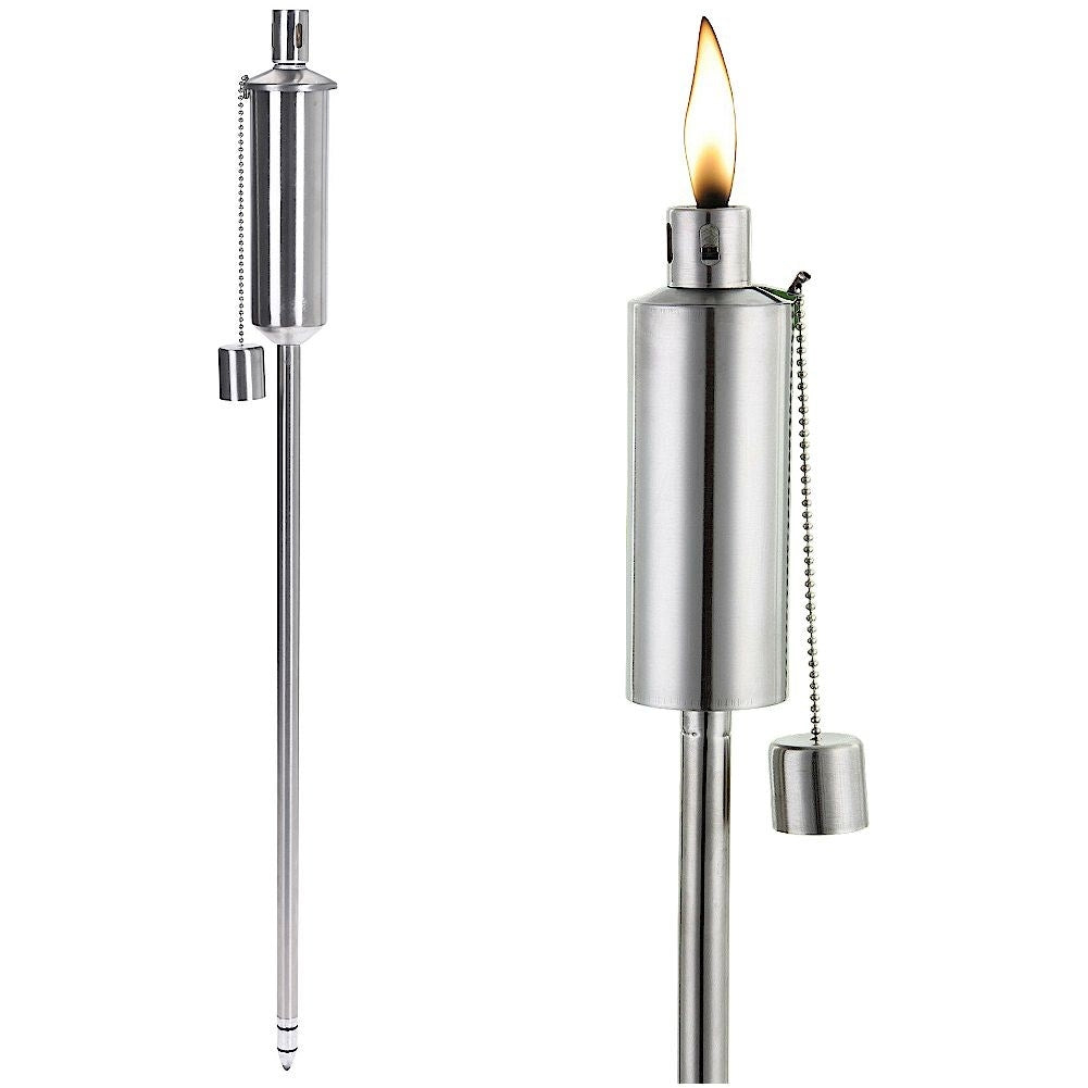 Stainless Garden Torch for Oil - Create Unique Atmosphere