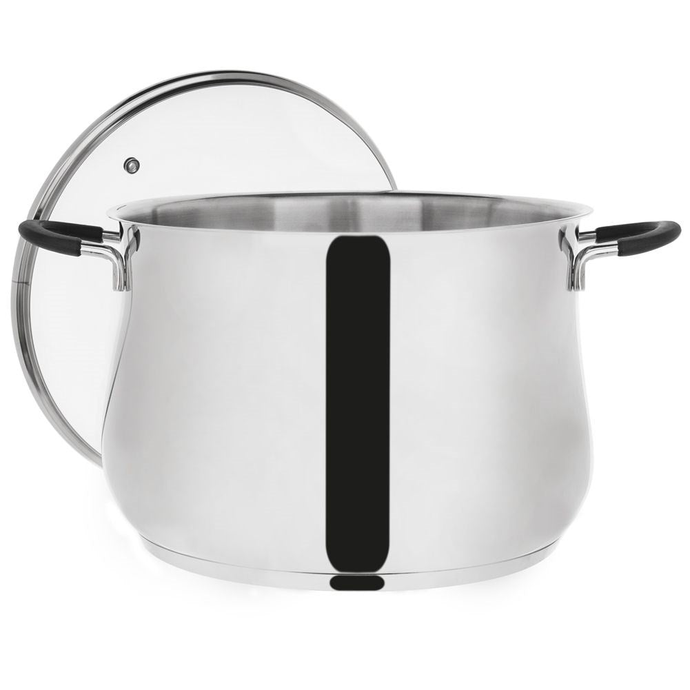 Stainless Premium Pot 18/10 with Steam Hole for All Stoves