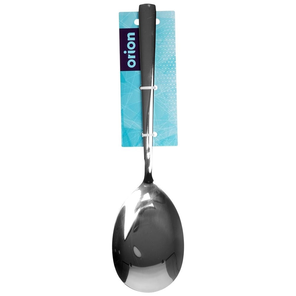 Stainless Salt Spoon for Salad, Silver, Dishwasher Safe