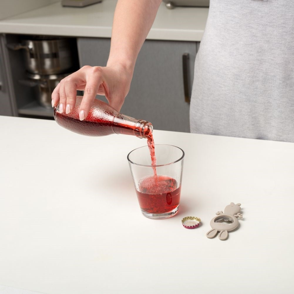 Stainless Steel Bottle Opener with Non-Slip Ergonomic Handle