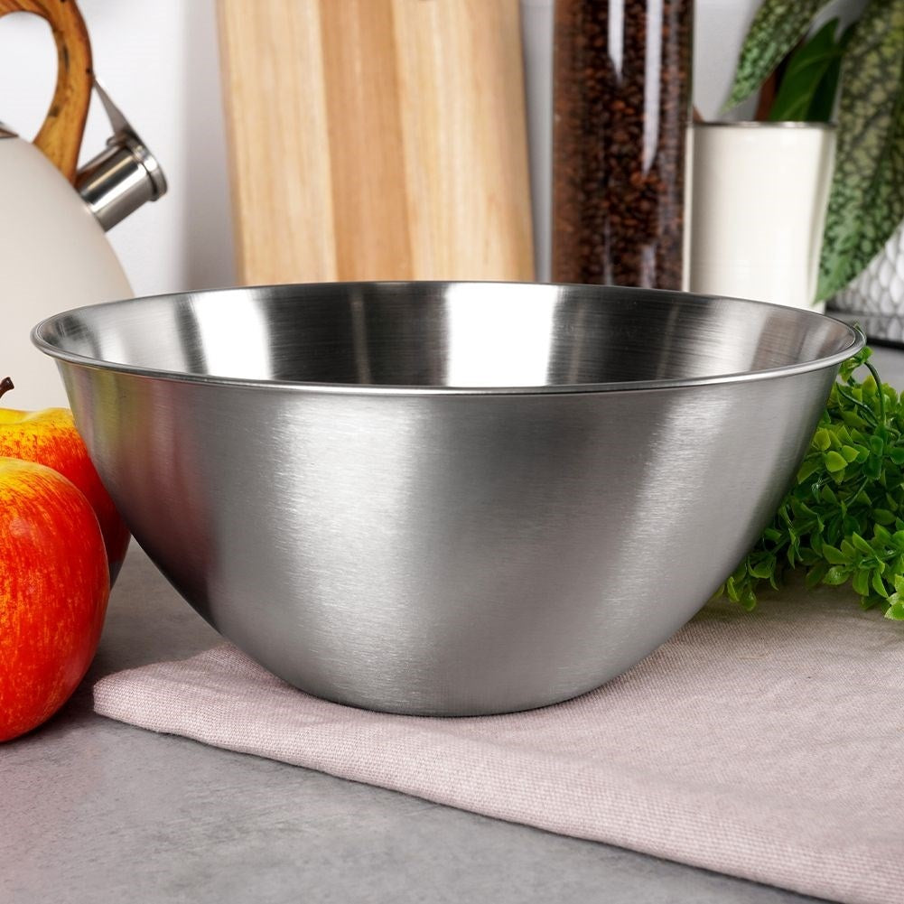 Stainless Steel Bowl 1.9L for Cooking and Storage in the Kitchen