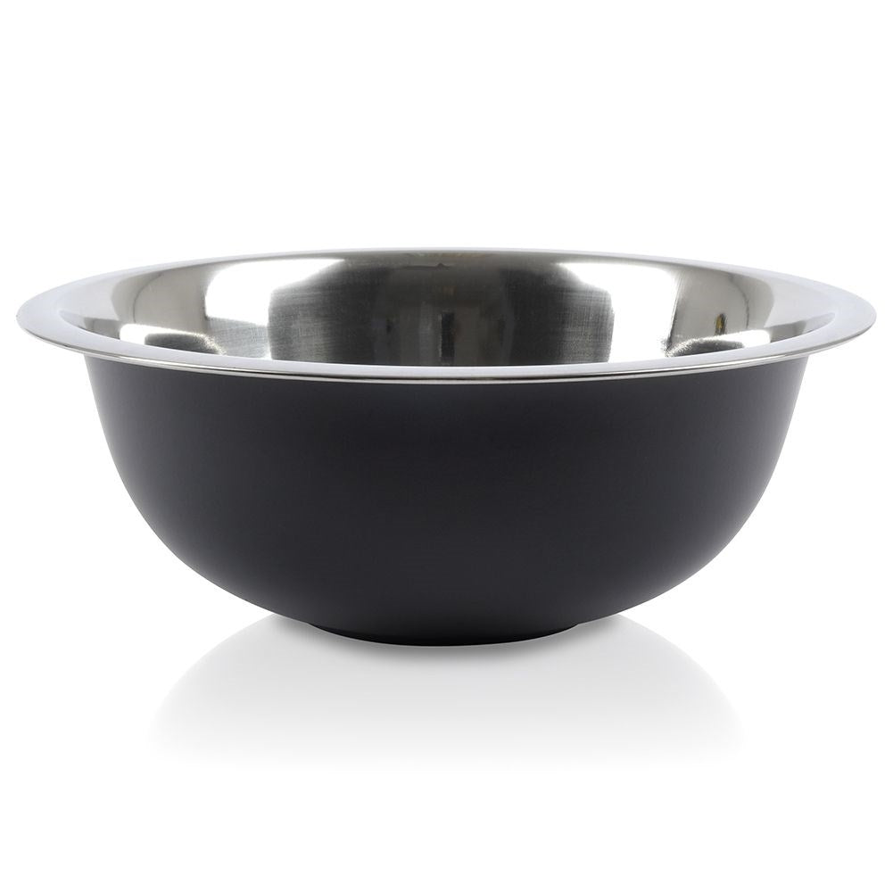 Stainless Steel Bowl: Elegant Matt Black for Stylish Cooking
