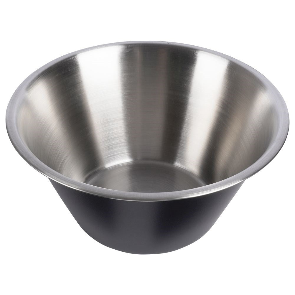 Stainless Steel Bowl with Matt Black Surface for the Kitchen