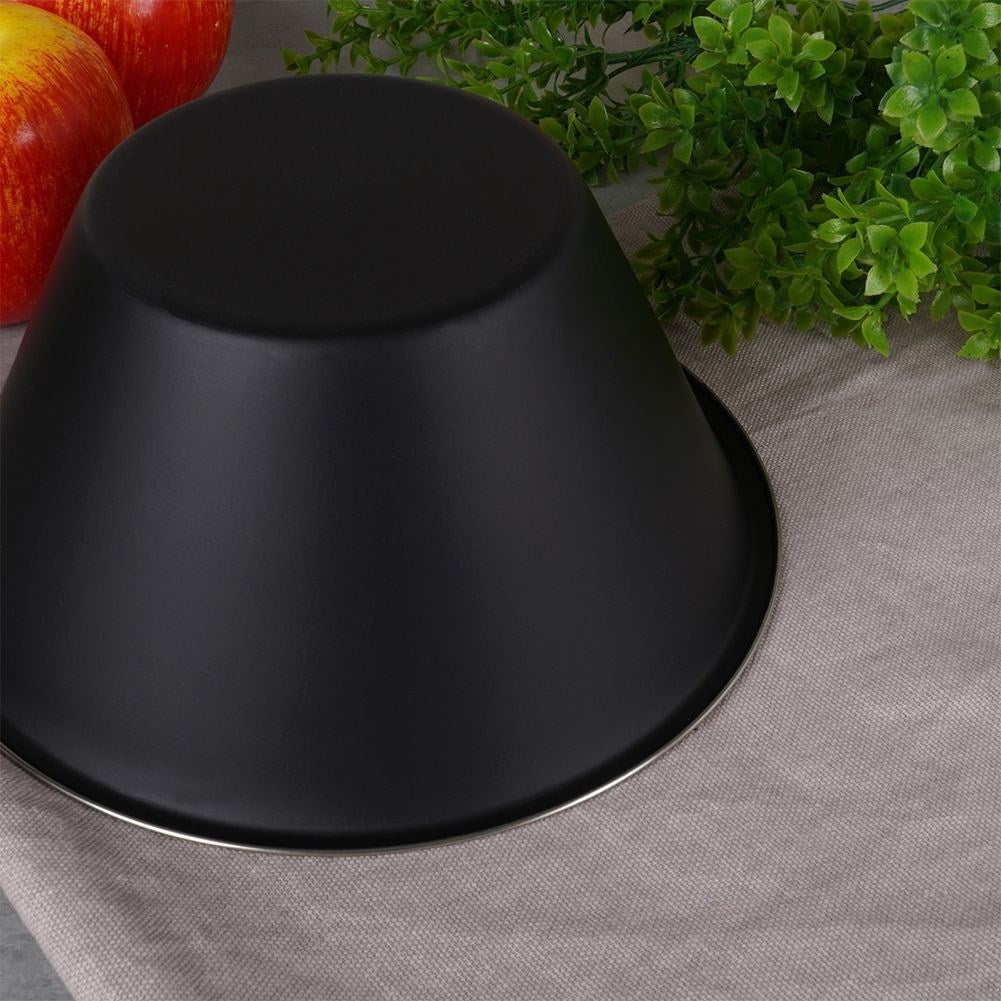 Stainless Steel Bowl with Matt Black Surface for the Kitchen
