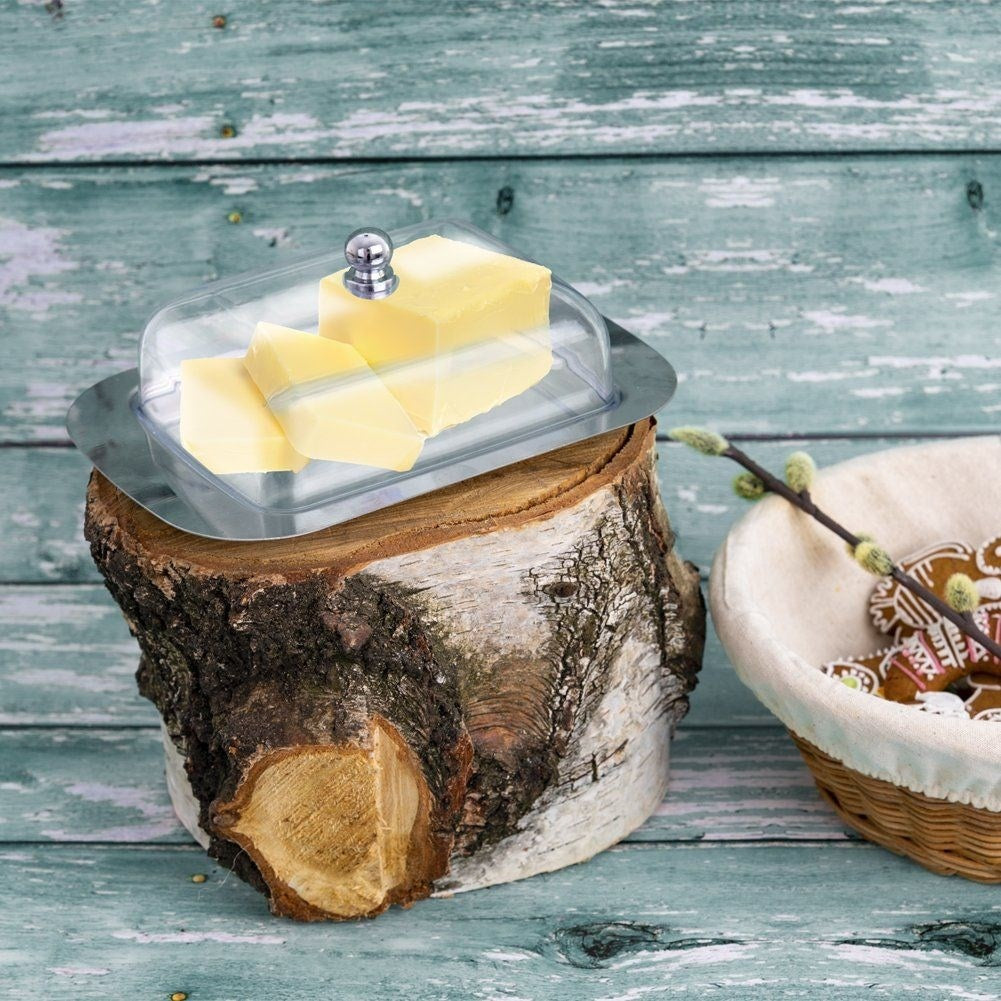 Stainless Steel Butter Box for Storage and Serving