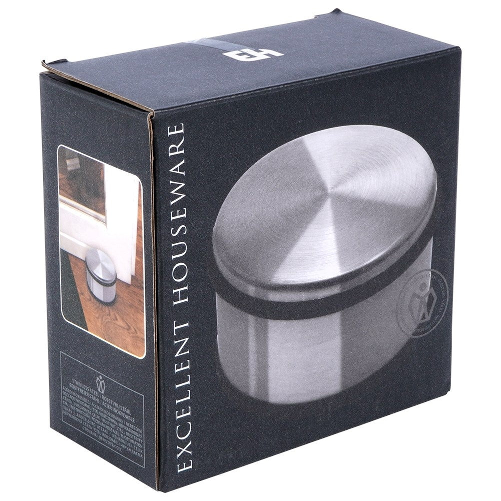 Stainless Steel Door Stop: Heavy Duty, Simple, Protective