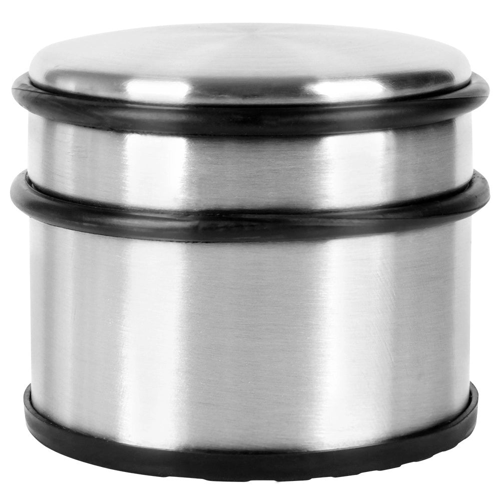 Stainless Steel Door Stopper, Silver, 9.5 cm