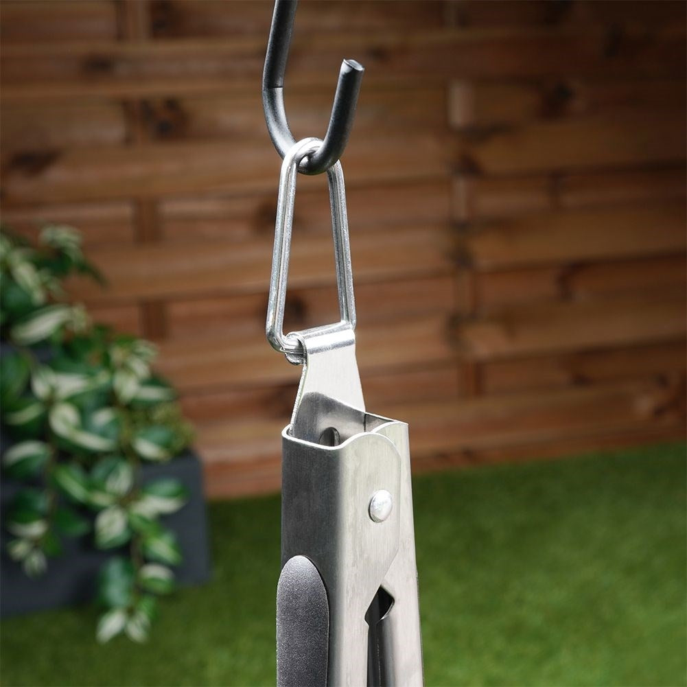 Stainless Steel Frying and Grilling Tongs - Perfect for Cooking