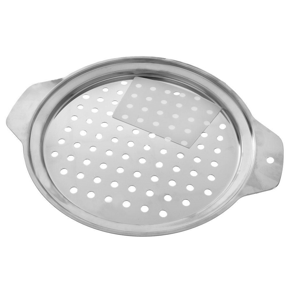 Stainless Steel Grater with Handle and Spatula for Dumplings