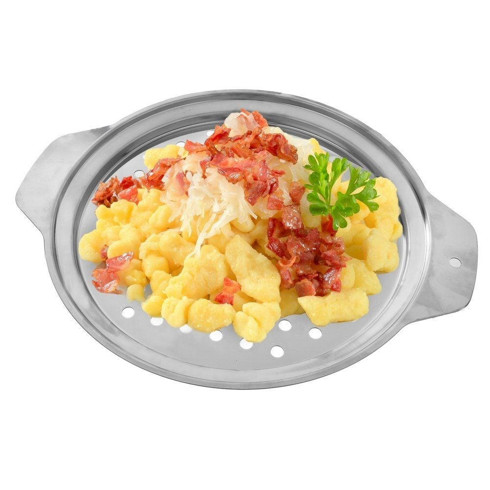 Stainless Steel Grater with Handle and Spatula for Dumplings