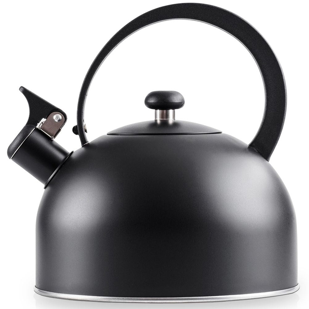 Stainless Steel Kettle with Folding Whistle