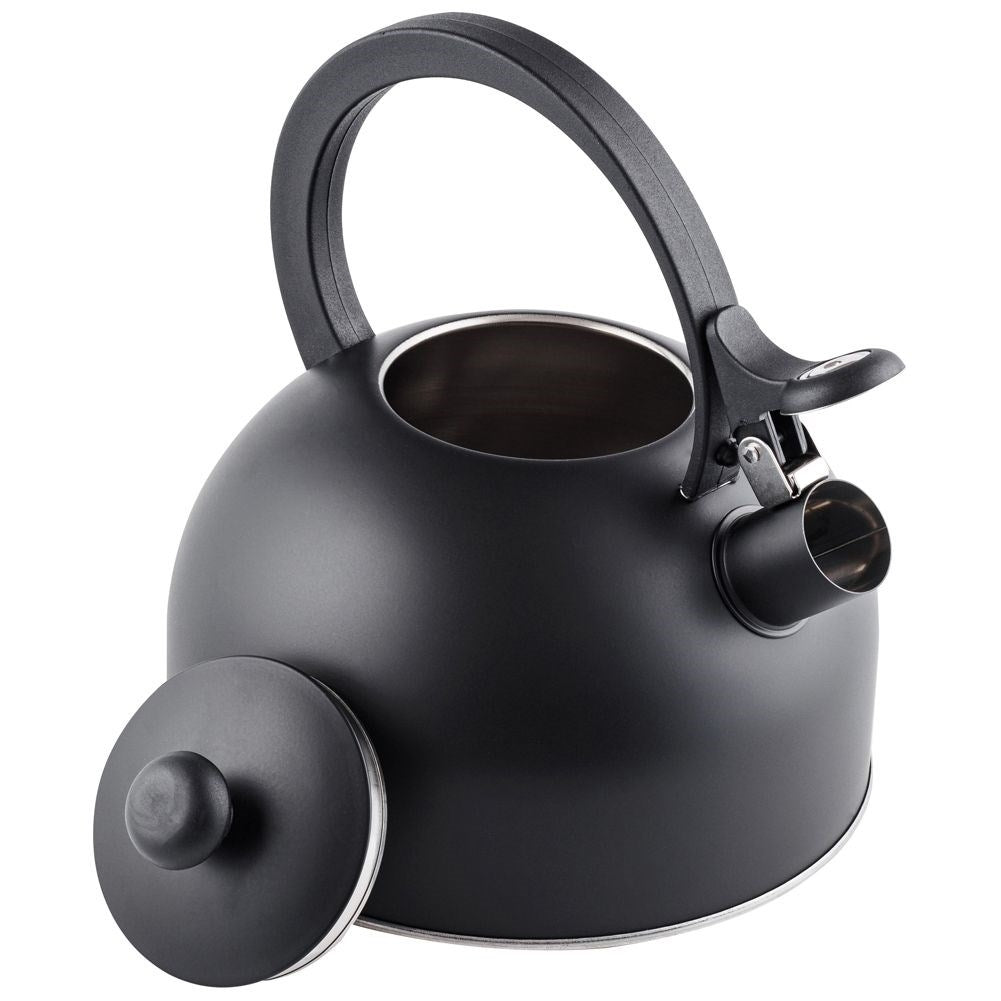 Stainless Steel Kettle with Folding Whistle