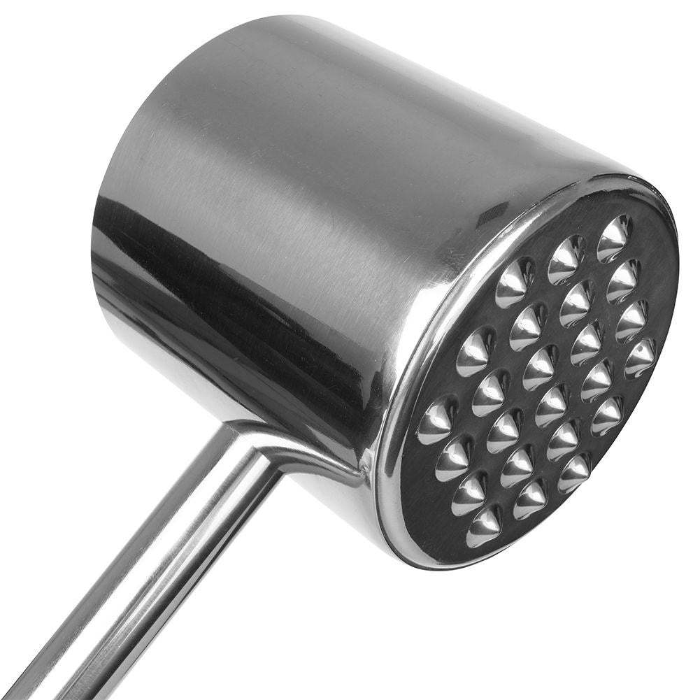 Stainless Steel Meat Pounder with Double Surface and Suspension