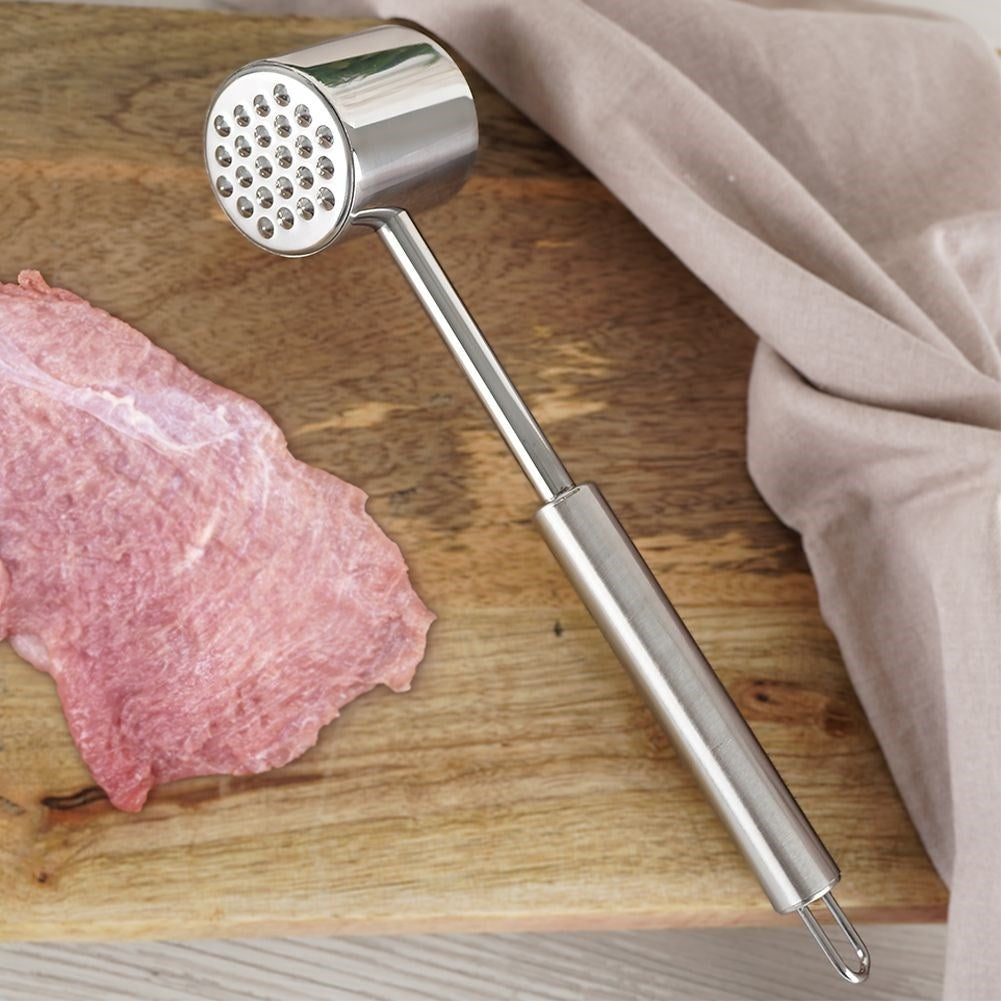Stainless Steel Meat Pounder with Double Surface and Suspension