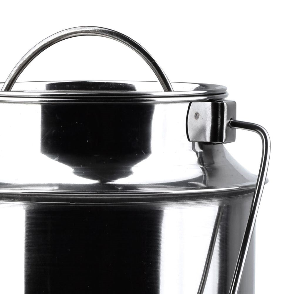 Stainless Steel Milk Jug for Storage and Transport